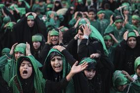 Shia Muslims Mourn Imam Hussein Martyrdom Worldwide