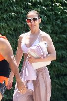 Jennifer Lopez Leaves The Gym - The Hamptons