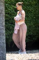 Jennifer Lopez Leaves The Gym - The Hamptons