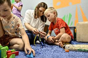 Educational centre for displaced children inaugurated in Zaporizhzhia