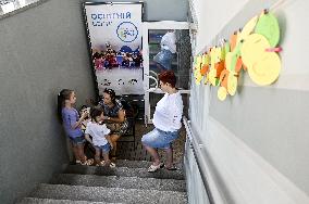 Educational centre for displaced children inaugurated in Zaporizhzhia