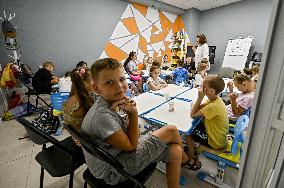 Educational centre for displaced children inaugurated in Zaporizhzhia