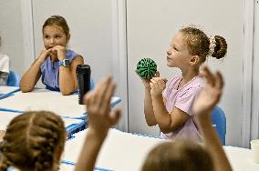 Educational centre for displaced children inaugurated in Zaporizhzhia