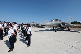 Orange-Caritat Air Base Welcomes Rafale Fighter Jets