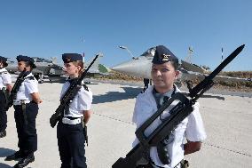 Orange-Caritat Air Base Welcomes Rafale Fighter Jets