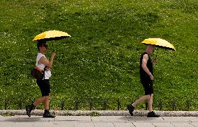 Summer's First Heatwave Looms - Madrid