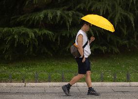 Summer's First Heatwave Looms - Madrid