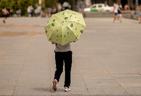 Summer's First Heatwave Looms - Madrid