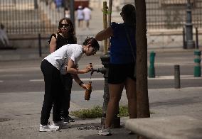 Summer's First Heatwave Looms - Madrid