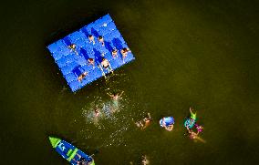 People Enjoying Warm Summer Weather - Netherlands