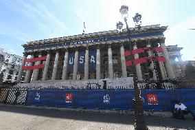 Paris 2024 - Parisians Cope With Security Perimeter