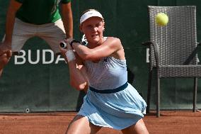 International Tennis match - WTA Hungarian Grand Prix - Quarter finals