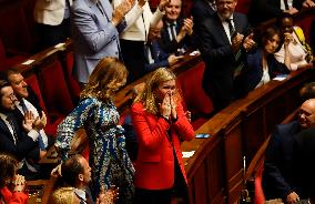 Yael Braun-Pivet Re-Elected As President Of National Assembly - Paris