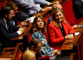 Yael Braun-Pivet Re-Elected As President Of National Assembly - Paris