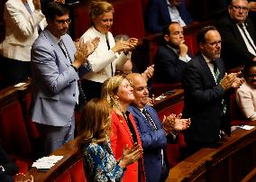 Yael Braun-Pivet Re-Elected As President Of National Assembly - Paris