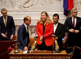 Yael Braun-Pivet Re-Elected As President Of National Assembly - Paris