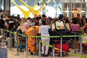 IT Outage Brings Airport Chaos - Madrid