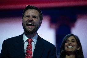 Trump Accepts Republican Nomination - Milwaukee