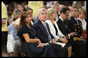 Olympic Truce Celebrated In The Eglise De La Madeleine Opening Mass - Paris