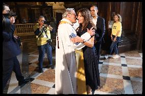 Olympic Truce Celebrated In The Eglise De La Madeleine Opening Mass - Paris