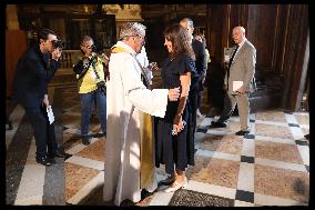 Olympic Truce Celebrated In The Eglise De La Madeleine Opening Mass - Paris