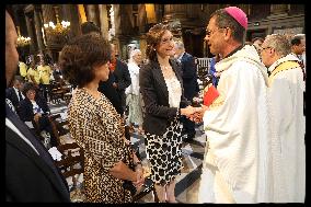 Olympic Truce Celebrated In The Eglise De La Madeleine Opening Mass - Paris