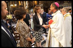 Olympic Truce Celebrated In The Eglise De La Madeleine Opening Mass - Paris