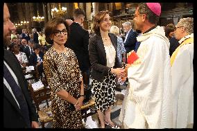 Olympic Truce Celebrated In The Eglise De La Madeleine Opening Mass - Paris