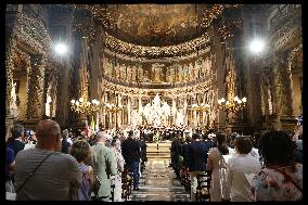 Olympic Truce Celebrated In The Eglise De La Madeleine Opening Mass - Paris