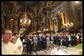 Olympic Truce Celebrated In The Eglise De La Madeleine Opening Mass - Paris