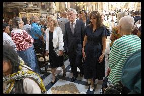 Olympic Truce Celebrated In The Eglise De La Madeleine Opening Mass - Paris