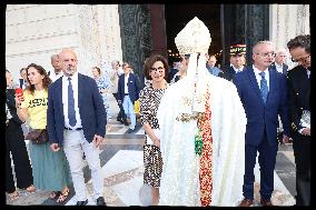 Olympic Truce Celebrated In The Eglise De La Madeleine Opening Mass - Paris