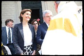 Olympic Truce Celebrated In The Eglise De La Madeleine Opening Mass - Paris