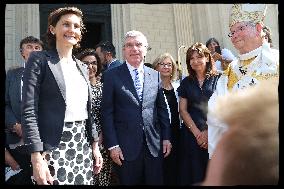 Olympic Truce Celebrated In The Eglise De La Madeleine Opening Mass - Paris