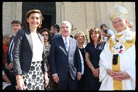 Olympic Truce Celebrated In The Eglise De La Madeleine Opening Mass - Paris