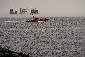 Emergency Plan Activated To Prevent Fuel Oil Spill From Reaching The Coast Of Ceuta