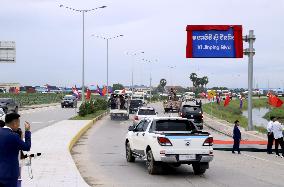 Cambodia opens "Xi Jinping Boulevard" in capital