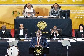 SOUTH AFRICA-CAPE TOWN-OPENING OF PARLIAMENT