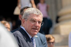 Paris 2024 - Thomas Bach Invites Nations To Ceasefire for Olympics