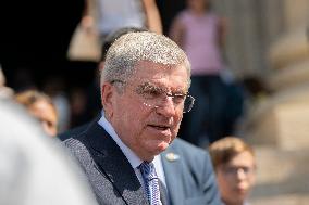 Paris 2024 - Thomas Bach Invites Nations To Ceasefire for Olympics