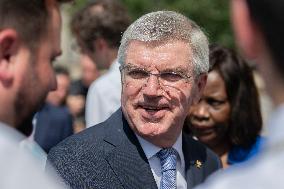 Paris 2024 - Thomas Bach Invites Nations To Ceasefire for Olympics