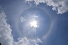 Solar Halo In Guwahati