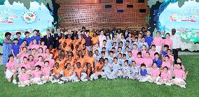 CHINA-BEIJING-PENG LIYUAN-CHINA AND AFRICA-CHILDREN-SUMMER CAMP (CN)