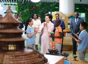 CHINA-BEIJING-PENG LIYUAN-CHINA AND AFRICA-CHILDREN-SUMMER CAMP (CN)