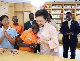 CHINA-BEIJING-PENG LIYUAN-CHINA AND AFRICA-CHILDREN-SUMMER CAMP (CN)