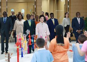 CHINA-BEIJING-PENG LIYUAN-CHINA AND AFRICA-CHILDREN-SUMMER CAMP (CN)