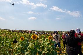 Rally against the construction of mega bassine - Migne Auxances