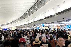 IT Outage Brings Airport Chaos - JFK