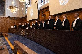 THE NETHERLANDS-THE HAGUE-ICJ-ISRAEL-OCCUPIED PALESTINIAN TERRITORIES-ADVISORY OPINION