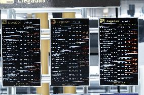 IT Outage Brings Airport Chaos - Madrid